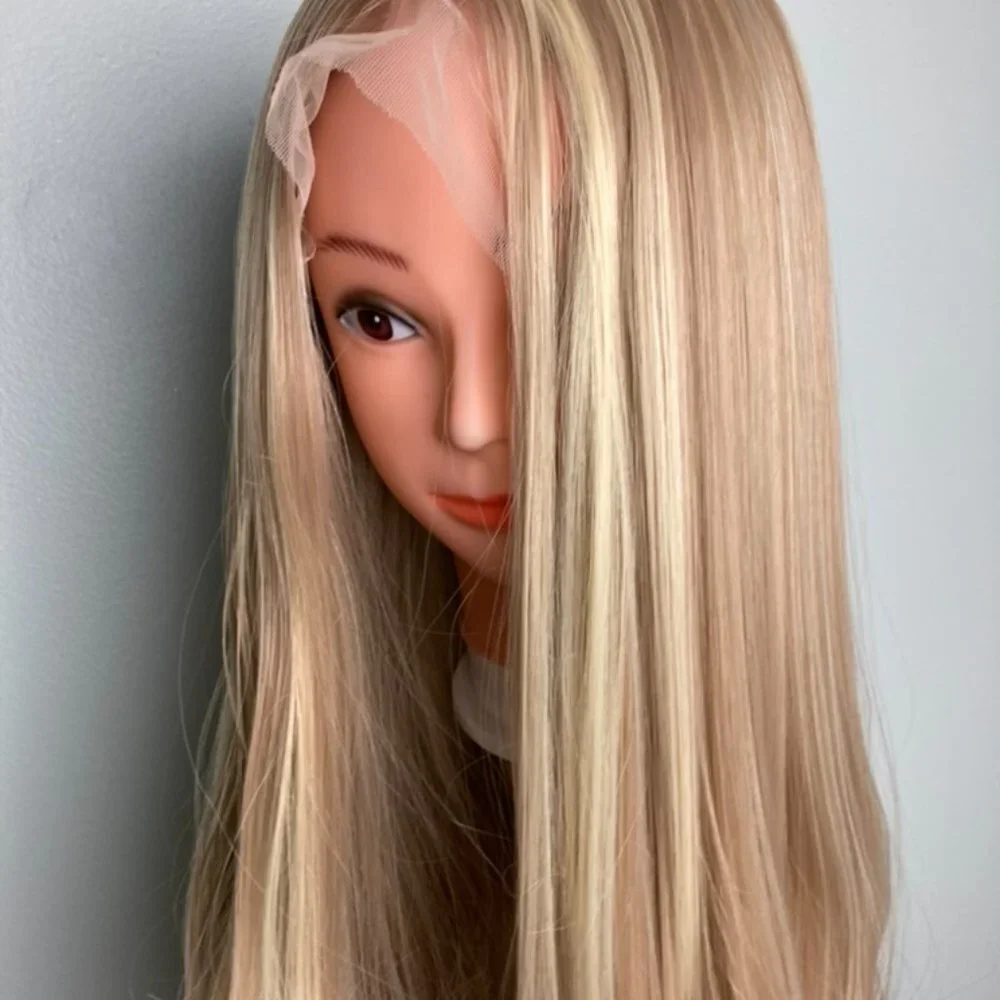 Blonde With Highlight Lace front Wig